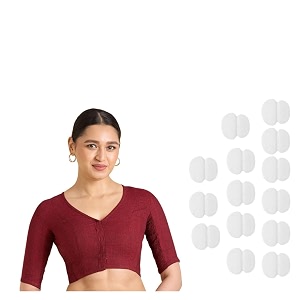 Studio Shringaar Womens Thick Handloom Cotton Plain
