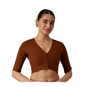 Studio Shringaar Womens Thick Handloom Cotton Plain