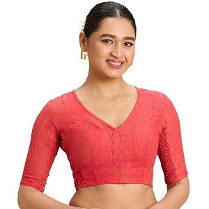 Studio Shringaar Womens Thick Handloom Cotton Plain