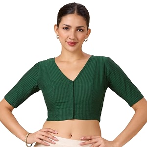 Studio Shringaar Women Cotton Half Sleeve Madras