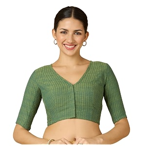 Studio Shringaar Women Cotton Half Sleeve Madras