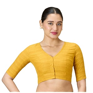 Studio Shringaar Women Cotton Half Sleeve Madras