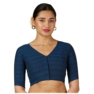 Studio Shringaar Women Cotton Half Sleeve Madras