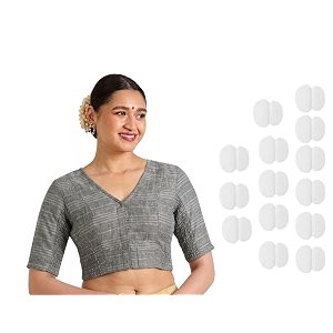 Studio Shringaar Women Cotton Half Sleeve Madras