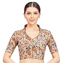 Studio Shringaar Women Cotton Kalamkari Printed with