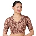 Studio Shringaar Women Cotton Kalamkari Printed with