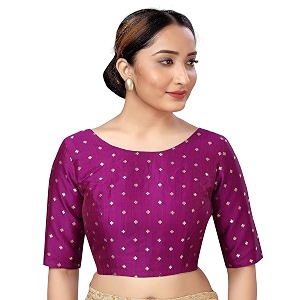 Studio Shringaar Women Cotton Silk Silky Brocade