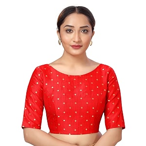 Studio Shringaar Women Cotton Silk Silky Brocade