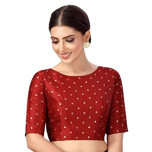 Studio Shringaar Women Cotton Silk Silky Brocade