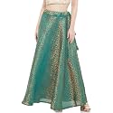 Studio Shringaar Women39s Polyester Maxi Benaras Brocade