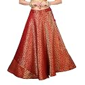 Studio Shringaar Women39s Polyester Maxi Benaras Brocade