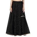 Studio Shringaar Women39s Polyester Maxi Skirt