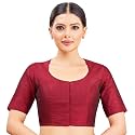 Studio Shringaar Womens Basic Polyester Short Sleeves
