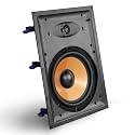 STUDIOFINIX 8 Inch 2-Way in-Wall Speaker, 120 Watts Flush Mount Speaker with 8" Woofer 1" Silk Dome Tweeter, Magnetic, Home Theater Whole House Audio (White, Each)