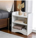 STUFFBOX Wooden Bedside Table 3 Tier