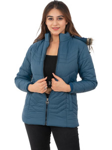 stufflin full sleeve self design women jacket