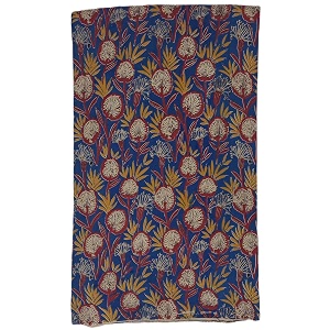 kalamkari printed cotton unstitched blouse kurthi long frock fabric material for women