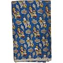 Kalamkari Printed Cotton Unstitched Blouse, Kurthi, Long frock fabric material for women