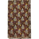Kalamkari Printed Cotton Unstitched Blouse, Kurthi, Long frock fabric material for women