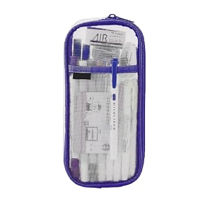 sturdy mesh pencil case pouch for girls amp boys cosmetics bag travel pencil case - pens stationary box college office school supplies kids