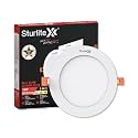 Sturlite Eco LYF 15W (3 in1) Round LED Downlight| Warm, Neutral &amp; Cool White Color Temperature| 1200 Lumens with CRI Tech for Various Ceiling Types and Rooms (Round, Pack of 1)