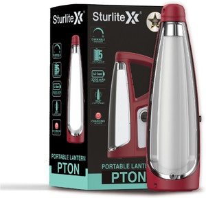 sturlite pton 12w led portable2200mah rechargeable li-ion battery 15 hrs torch emergency light