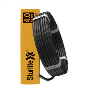 Sturlite PVC 4 sq mm Black 45