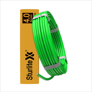 Sturlite PVC 4 sq mm Green 90