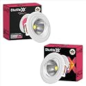 Sturlite Radeon 3W LED Spotlight| Pink Light Color| 36mm-Cutout &amp; Compact Design Ceiling Ligh| CRI Tech With High Voltage Protection Downlight - Pack of 2