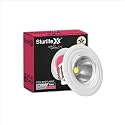 Sturlite Radeon 3W LED Spotlight| Pink Light Color| 36mm-Cutout &amp; Compact Design Ceiling Ligh| CRI Tech With High Voltage Protection Downlight - Pack of 1