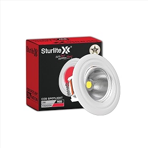 sturlite radeon 3w led spotlight red light color 36mm-cutout amp compact design ceiling ligh cri tech with high voltage protection downlight - pack of 1