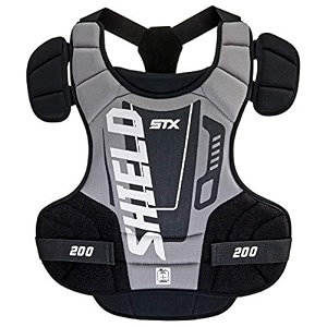 stx lacrosse shield 200 chest protector large