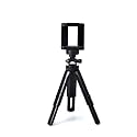 STXXORT (TRRIPODS with MIC) 360 Degree Rotation Mini Tripod Support Stand for DSLR and Smartphones - Foldable Shockproof Lightweight Bracket for Mobile Phones/DSLRs. (TRIPODS-S)