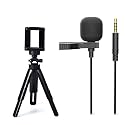 STXXORT (TRRIPODS with MIC) 360 Degree Rotation Mini Tripod Support Stand for DSLR and Smartphones - Foldable Shockproof Lightweight Bracket for Mobile Phones/DSLRs. (TRIIPO-MIC-L9)