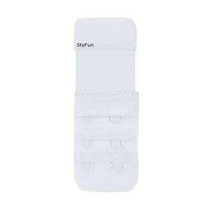 styfun bra hook extender-2 hook 3 eye amp 3 hook 3 eye with extra elastic save your bra increase band length_bra extensions bra extender hook_bra hooks for women_bra hook_bra hook extender combo