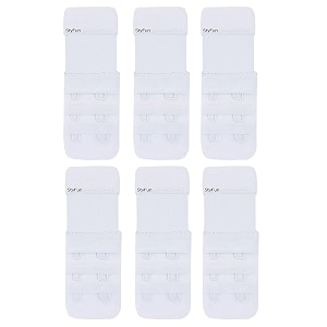 styfun bra hook extender-2 hook 3 eye amp 3 hook 3 eye with extra elastic save your bra increase band length_bra extensions bra extender hook_bra hooks for women_bra hook_bra hook extender combo
