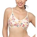 StyFun Cotton Bra Non-Padded Non-Wired Bra Floral