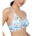 StyFun Cotton Bra Non-Padded Non-Wired Bra Floral