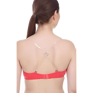 styfun presents women39s bra straps transparent detachable adjustable strap for bras 2 pair white freesize