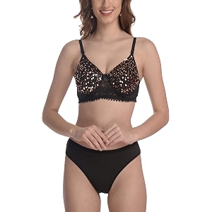 StyFun Soft Cotton Padded Bra Panty Set