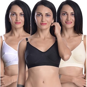 StyFun Womens Cotton Full Coverage Bra