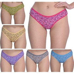 StyFun Womens Cotton Hipsters Panties for Girls
