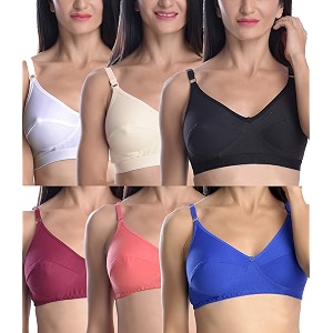 StyFun Womens Full Coverage Pack of 6
