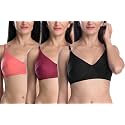 StyFun Women Cotton Bra Non-Wired Bra Non-Padded