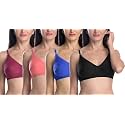 StyFun Women Cotton Bra Non-Wired Bra Non-Padded