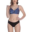 StyFun Women Cotton Bra Panty Set for