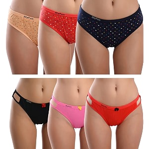 StyFun Women Cotton Hipster Panties for Women