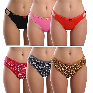 StyFun Women Cotton Hipster Panties for Women