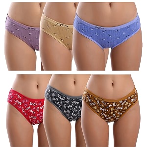 StyFun Women Cotton Hipster Panties for Women