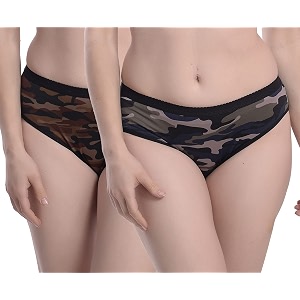 StyFun Women Cotton Lycra Hipster Panties for
